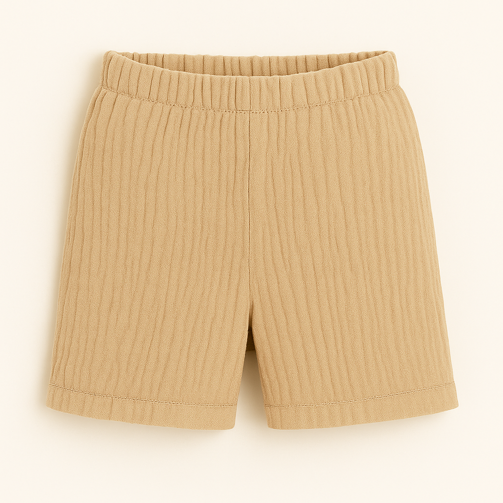 TinyChuckles | Premium Muslin Gauze Pajama Set | 100% Organic Cotton | Ultra-Soft, Breathable Sleepwear for Toddlers & Kids