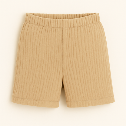 TinyChuckles | Premium Muslin Gauze Pajama Set | 100% Organic Cotton | Ultra-Soft, Breathable Sleepwear for Toddlers & Kids